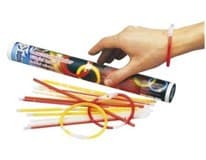 Flexio Náramky svítící 20 cm mix 15 ks