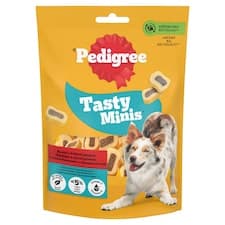 Pedigree Tasty Minis Hovězí a drůbeží příchutě 155g