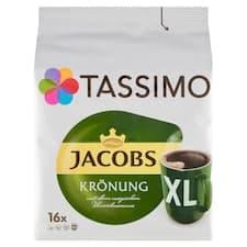 Tassimo Jacobs Krönung káva pražená mletá v kapslích 16 x 9g (144g)