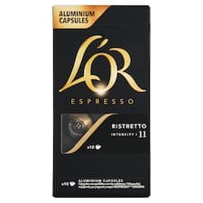 L'OR Espresso Ristretto pražená mletá káva v kapslích 10 ks 52g