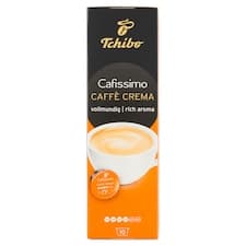 Tchibo Cafissimo Caffè Crema pražená mletá káva kapsle 10 x 7,4g (74g)