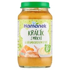 Hamánek Králík s mrkví a bramborovým pyré 230g