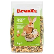 Brunos Kompletní krmivo pro hlodavce a zakrslé králíky 1kg