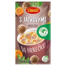 Vitana Do hrnečku Instantní polévka s játrovými knedlíčky 14g
