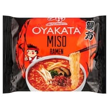 Oyakata Instantní nudlová polévka s příchutí miso sójové pasty 89g