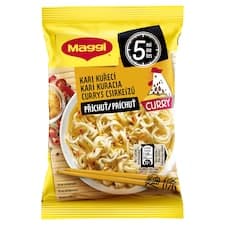 MAGGI Instantní nudle s kuřecí příchutí a kari sáček 59,2g