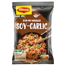 MAGGI Nudle z pánve Kuře s česnekem a sójovou omáčkou, sáček 185g