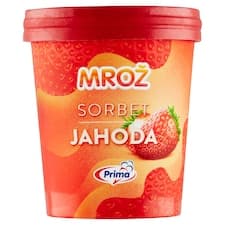 Prima Mrož Sorbet jahoda 460ml