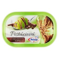 Prima Pistáciová příchuť s čokoládovým toppingem 900ml