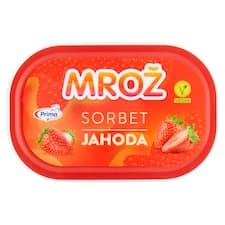 Prima Mrož Sorbet jahoda 900ml
