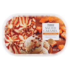 Mražený krém s příchutí slaného karamelu 900ml