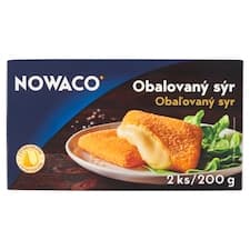 Nowaco Obalovaný sýr 2 ks 200g