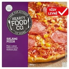 Hearty Food Co. Salámová pizza 300g