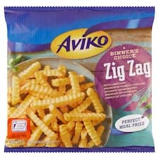 Aviko Zig Zag hranolky vlnky 450g
