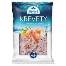 Mylord Krevety loupané glazované s ocáskem 31/40 ks/lb 250g