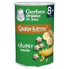 GERBER Organic křupky banánové 35g