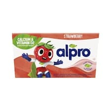 ALPRO Kids Fermentovaný sójový výrobek - jahoda 4x115g