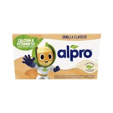 ALPRO Kids Fermentovaný sójový výrobek s vanilkovou příchutí 4x115g