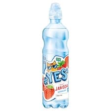 Dobrá voda YESs s příchutí jahoda neperlivá 0,5l