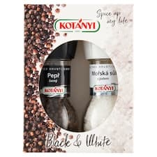 Kotányi Duopack mlýnky Pepř a sůl 2 ks