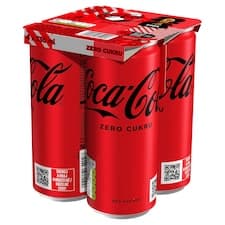 Coca-Cola Zero 4 x 330ml
