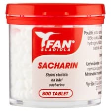 FAN Sladidla Sacharin stolní sladidlo 800 tablet 50g