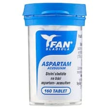 FAN Sladidla Aspartam acesulfam stolní sladidlo 160 tablet 10g