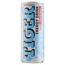 Tiger Energy Drink Zero Sugar Original 250ml
