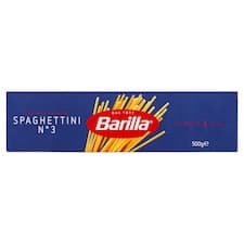 Barilla Spaghettini semolinové těstoviny sušené 500g