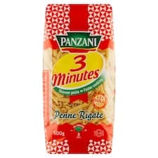 Panzani 3 Minutes Penne Rigate 500g