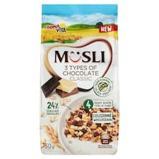 Bona Vita Sypané müsli trio čokoláda 750g