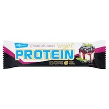 MaxSport Protein Royal Proteinová tyčinka v bílé polevě s příchutí černého rybízu 60g