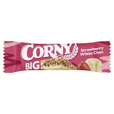 CORNY BIG cereální tyčinka Jahoda-Bílá čokoláda 40g