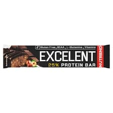 Nutrend Excelent Protein Bar příchuť čokoládová s oříšky 85g