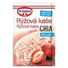 Dr. Oetker Rýžová kaše jahody, chia 50g