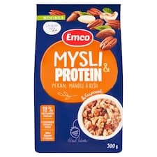 Emco Mysli & protein křupavé pekan, mandle a kešu 500g