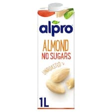 Alpro mandlový nápoj neslazený, nepražený 1l