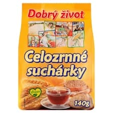 Bona Vita Suchárky celozrnné 140g