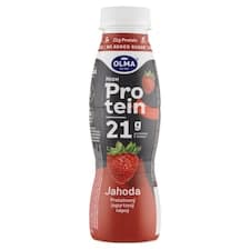 Olma Jahoda proteinový jogurtový nápoj 320g