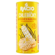 Racio Chlebíčky rýžové s kukuřicí 130g
