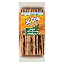 Bona Vita Active Extra dlouhý knäckebrot solený s třemi druhy semínek 130g