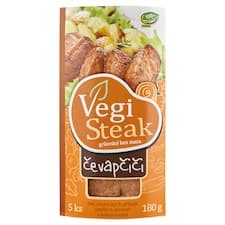 Vegi Steak Čevapčiči 5 ks 180g