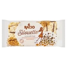 Racio Silouette Kukuřičné s mléčnokakaovým dekorem 65g
