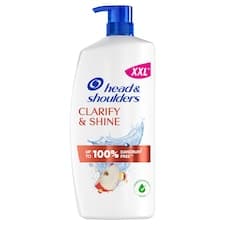 Head & Shoulders Clarify & Shine Šampon Proti Lupům, 800ml. Proti Lupům, Mastnotě a Svědění