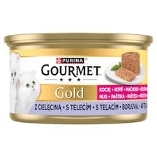 GOURMET Gold Kitten paštika s telecím 85g