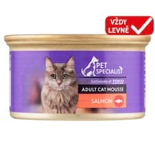 Pet Specialist Pěna s lososem 85g