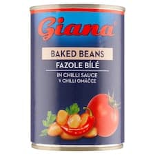 Giana Fazole bílé v chilli omáčce 410g