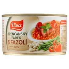 Viva Trenčanský párek s fazolí 400g
