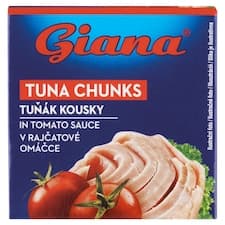 Giana Tuňák kousky v rajčatové omáčce 80g
