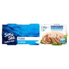 Sun & Sea Tuňák ve vlastní šťávě 3 x 80g